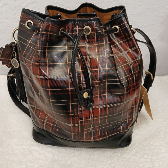 Patricia Nash Melrose Satchel in Tartan NWT